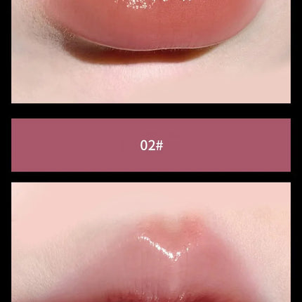 HERORANGE~ Low Saturation Light Lipstick Multi-purpose Stick Moisturizing White Natural Long-lasting Mirror Lipstick