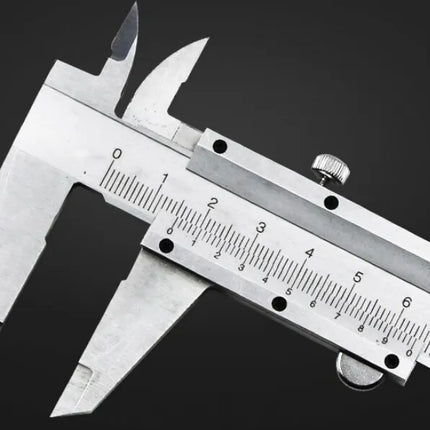 Stainless Steel Vernier Caliper 0-150mm Locking Screw Vernier Caliper Stainless Steel by BeBosLook
