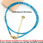 blue turquoise / 38-40CM necklace