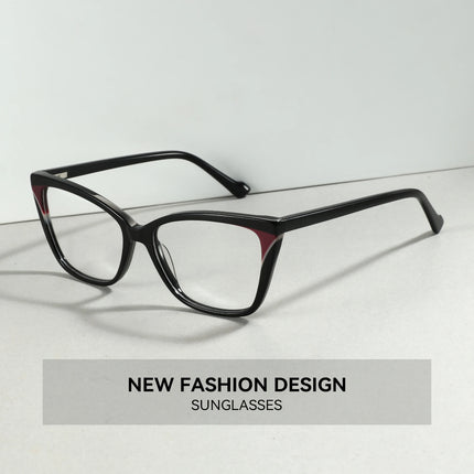 ZENOTTIC M Size Cat Eye Eyeglasses Women Vintage Acetate Inspired Design Prescription Lenses Classic Style