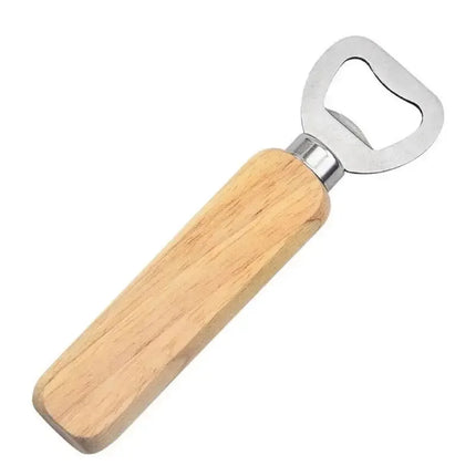 1-40PCS Wooden Handle Beer Bottle OpenerWooden Beer Bottle OpenerSolid Wood Beer Bottle OpenerStainless Steel Beer Bottle Opener
