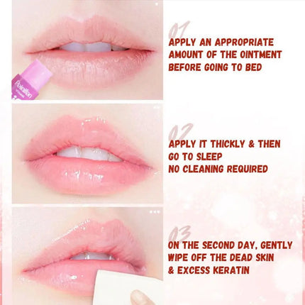 Fruity Color-Changing Lip Balm Set 6PCS Deep Moisture Tinted Balm for Dry Lips Christmas Gift Natural Lip Care for All