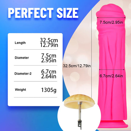 Sex Machine Sav Elastic Contraction Adapter for V-U-LOCK Attachments Dildo Saber Jigsaw Reciprocating Saw A Large Animal Dildo