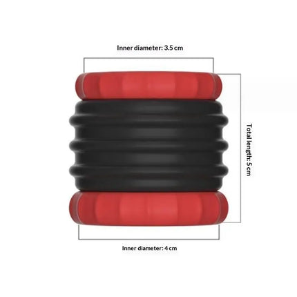 Male Penis Lock Cock Ring Set Enlargement Ball Stretcher Sex Toy For 18+ Erection Delay Time Ejaculation Penis Ring Big Man