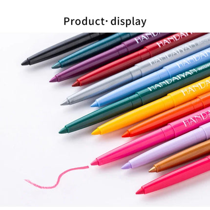 Matte Colorful Eye Liner Pen Cream 20 Colors Eyeliner Gel Pencils Option Easy To Wear Make Up Cosmetics White Yellow Blue Purple