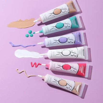 18ml White Dark Eyeshadow Cream Waterproof Matte Eyeshadow Base Primer Long Lasting Makeup Liquid Eye Shadow Concealer Cosmetic