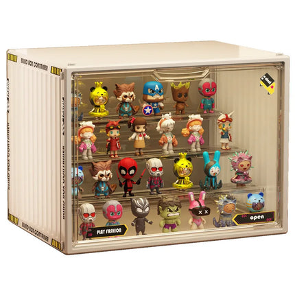 Transparent Miniature Display Box Containerized Designs Acrylic Storage Box Collectible Figures And Blind Box Storage Box