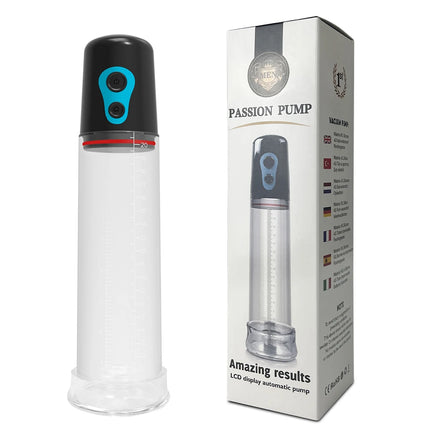 Electric Penis Pump Penis Enlarger Vacuum Pump Sex Toys for Men Penile Bigger Trainer Adult Male Masturbator Penis Enlargement