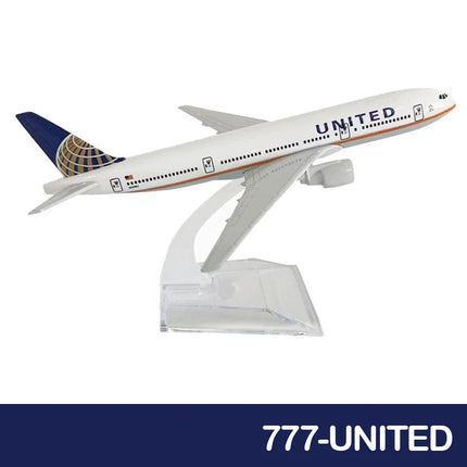 15CM 6inch Diecast Alloy Airlines 777 Turkish Etihad American Airways For Collection Friend Children Gift