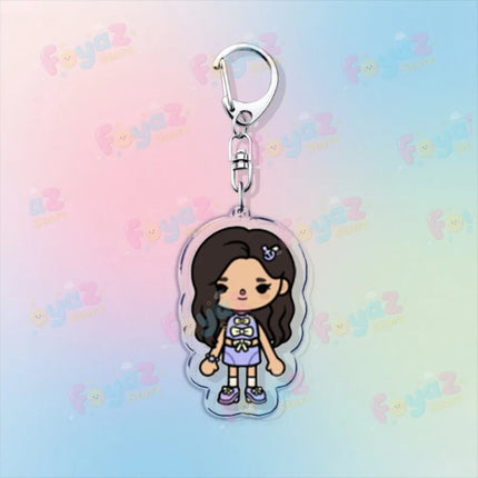 Cool K-pop Katseye Keychain Accessories Bag Charms Cute MANON ‌SOPHIA Womens ‌DANIELA Gamer Keyrings Jewelry Fans Freinds Gift