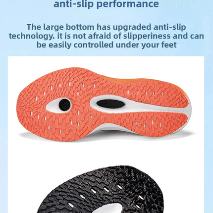 Unisex Carbon Board Running Shoes Professional Marathon Lightweight Bouncing Pad Breathable Ladies Stable Support Sports Shoes