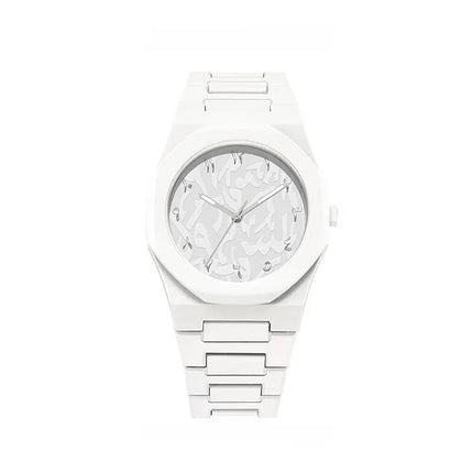 Middle Eastern Popular Sports Watches for Men and Women Dopamine Quartz Watches Niche Fashion Waterproof Stainless Steel