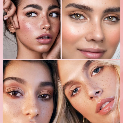 Makeup PAGE VINE Natural freckle Pen Double Head Eyeliner Long-lasting and easy to apply makeup freckle Eyeliner pen