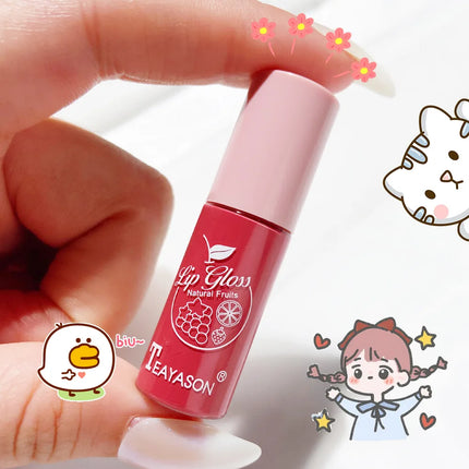 Water Light Lip Gloss Waterproof Lasting Crystal Glossy Lip Glaze Mirror Nude Liquid Lipstick Women Lips Makeup Cosmetics Tools