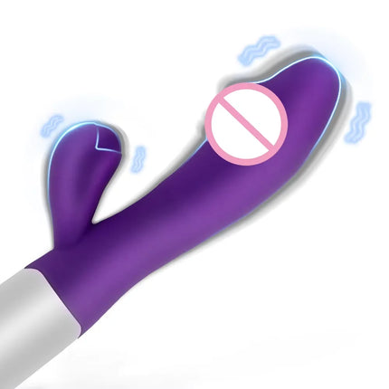Rabbit Vibrator for Women Beginner G-Point Powerful Vibrating Massager Vaginal Clitoris Nipple Stimulator Female Adult Sex Toys