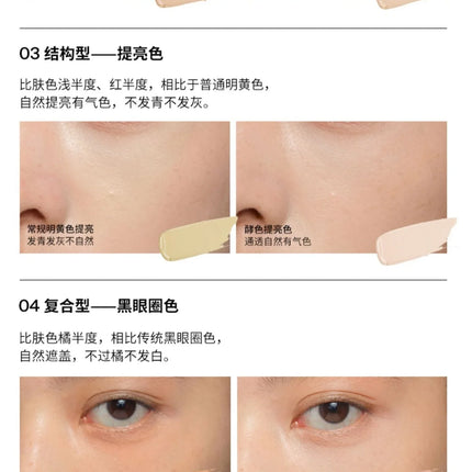 Joocyee Concealer 4-color Palette Facial Makeup Foundation Cream Invisible Pores Full Coverage Brighten Korean Makeup Cosmetics