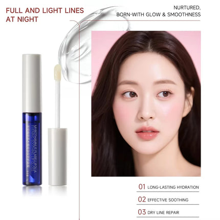 SAINVANA Water-Glow Lipstick Tint of Color Lip Balm Nourishing Shine&Line-Smoothing Lip Glaze with VitaminE Natural Gloss Finish