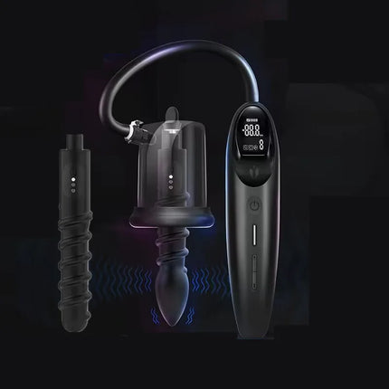 2026 New Electric Smart Vibrating Anal Plug Rosebud Pump Vacuum Sucking Massage Prostate ButtPlug Adult Sex Toys For Man Women