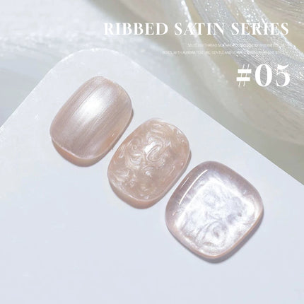 MIANEL 12ML Mother-of-Pearl Mermaid Shimmer Thread Gel Polish 2026 Spring-Summer Collection Fine Glitter Aurora Pearl Nail Art