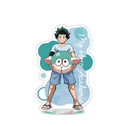 My Hero Academia Acrylic Stand Keychain Izuku Shoto Bakugo Dabi Aizawa Cute Desktop Decor Anime Fans Collection Gift