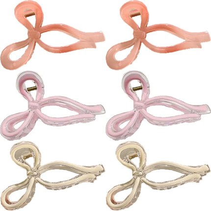 Scissors Shape Hair Claw Clips Women Shark Jelly Clear Hairclip Girl Hairpin Crab Barrette Clamp Hair Accessories
