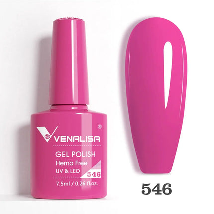 7.5ml Venalisa TPO FREE HEMA FREE Gorgeous Color Nail Gel Polish Long Wear Soak Off UV LED Gel Varnish Nail Manicure Gel Varnish