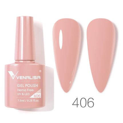 Venalisa VIP4 7.5ml Gel Nail Polish Hema Free Full Coverage Beautiful Semi Permanent Soak Off UV LED Gel Nail Polish Gel Lacquer