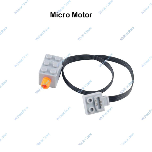 CaDA MOC Power Servo Motors Pro Compatible with Legoeds Building Blocks Power Functions Car Truck Model Upgrate Technical Parts
