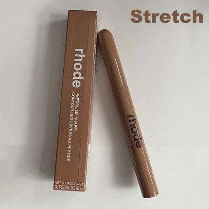 7 Color Skin Peptide Lip Shape Pen Lip Liner Long Lasting Lip Tint Pencil Pen Makeup Lipstick Powder Blusher Gloss Rouge Makeup