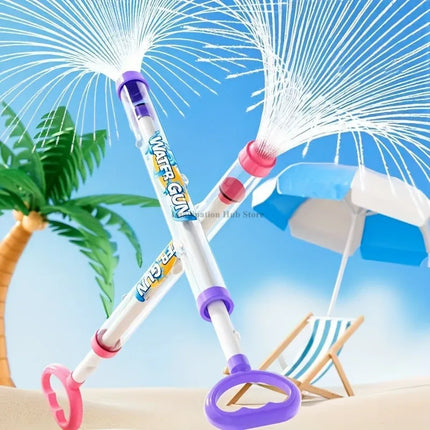 Summer Kids Water Gun Toy,Outdoor Beach Pool Water Fight Game Plaything,Portable Shooting Water Blaster,Party Photo Prop
