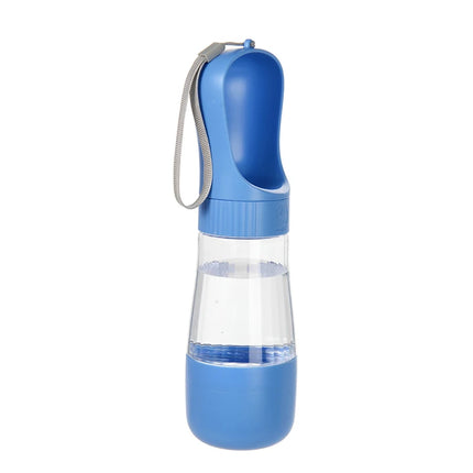 Portable Dog Water Bottle With Food Container Travel 2-in-1 Pet Water Dispenser For Small Large Dogs Cat Labrador Drinking Bowls