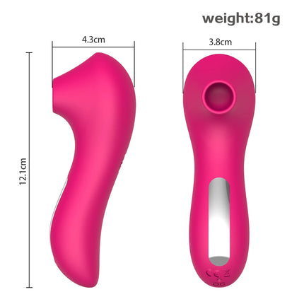Powerful Oral Sucking Vibrator for Women Sucker Clitoris Vibrator Female Nipple Vacuum Stimulator Sex Toys Goods for Adults 18