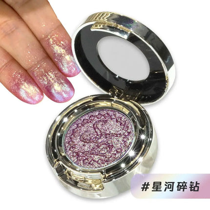 Sheeneffect Monochrome Eyeshadow Chameleon Glitter Shimmer Eye Shadow Highgloss Long Lasting Eye Makeup
