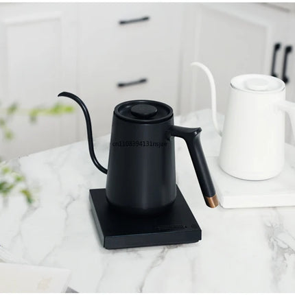 2026 Timemore Fish Smart Electric Pour Over Kettle 600ml 220v Fine Mouth Temperature Control Customize Hand Brew Coffee Pot