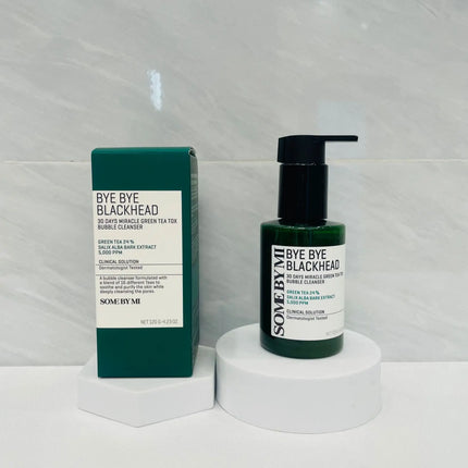 SOME BY MI Bye Bye Blackhead 30 Days Softens Skin, Improves Roughness Cleanser 120g