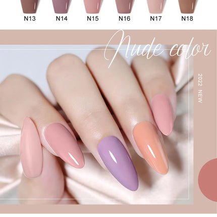 Arte Clavo Glitter Gel Nail 15ml Semi Permanent Soak Off UV Gel Varnish Nail Manicure Top Base Coat Gel Polish Art Decoration