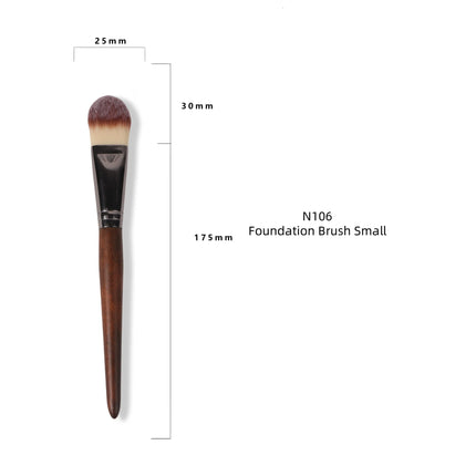 Goat Hair Makeup Brushes Set: Eyeshadow Brush, Foundation Loose Powder Brush, Blush Brush,Comestic Beauty Tools Preminum Quality