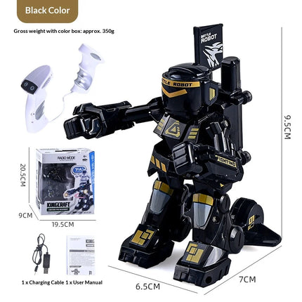 2.4G Motion Remote Control Boxing Robot, 2 Player Electronic Battle, Intelligent Robot Toy for Kids