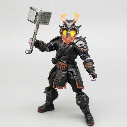 3.75 Inch Action Figures Set - Werewolf Ninja & Special Forces Crossover Poseable Troops Model Collection For Toys & Hobbies