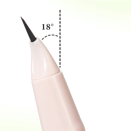 18° Curved Tip Waterproof Eyebrow Pencil – Ultra-Precise Hair-Like Strokes Smudge-Proof & All-Day Wear for Natural Defined Brows