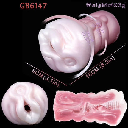 GEEBA Tight Vagina Male Masturbator Manual Sucking Pocket Pussy Adult Onahole Real Feel 스트로커 Sex Toys for Men juguetes sesuales