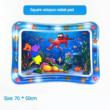 Baby Water Play Mat Inflatable Cushion PVC Infant Tummy Time Toddler Water Pad For Kids Early Education Developing Activity Toys