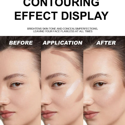 12-color iron box concealer blush cream matte highlight contour makeup all-in-one palette