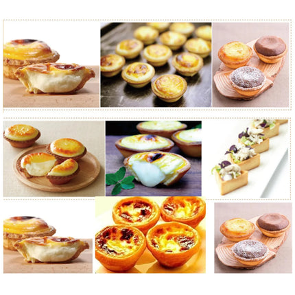 HPH2O Commercial Non-stick Electric Egg Tart Maker Machine 8Pcs Egg Tart Shell Maker Machine Baking Equipment Tartlet Machine