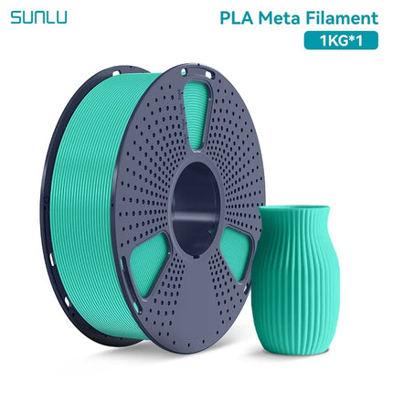 SUNLU 1KG PLA Meta 3D Printer Filament 1.75mm 1000g Spool (2.2lbs) Neatly Arranged No Knot Filament Fit Most FDM Printer