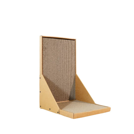 Cat scratching post, vertical cat scratcher for indoor cats, L-shaped cat wall scratcher, protective furniture sofa