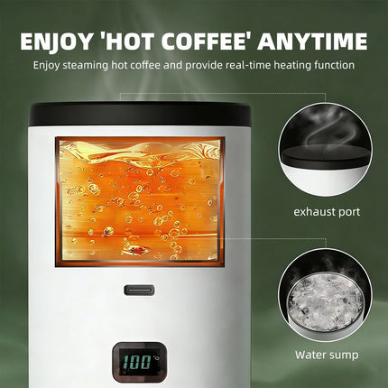 2026NEW Upgrade Portable 3-in-1 Espresso Maker 51mm filter Basket, Rechargeable, for Nespresso/DolceGusto/Ground, Camping Travel
