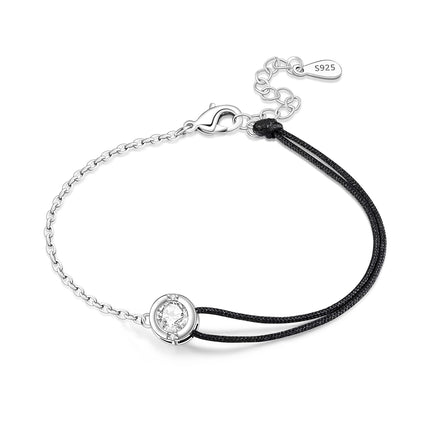 Original 925 Sterling Silver Butterfly Bracelet Zirconia Tennis Ball Women Fashion Simple Engagement Wedding Charm Jewelry Gift