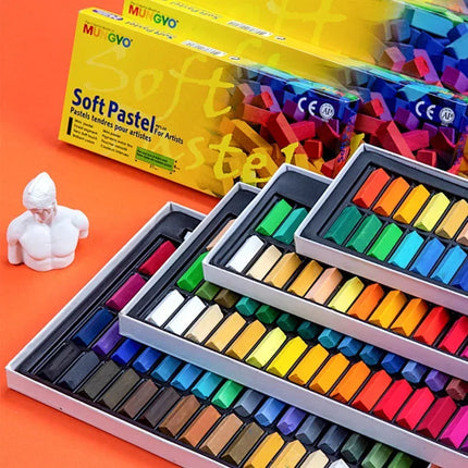 24/32/48/64 Color Chalk Set Color Crayons for Beginners A Variety of Painting Pastel Stick Students Art Painting Stationery