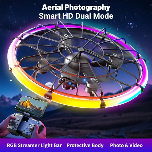 JJRC New H143 RC Drone 3D Full Protection Pressure Altitude Brushless 2.4G Remote Control UFO Quadcopter For Kids And Adults